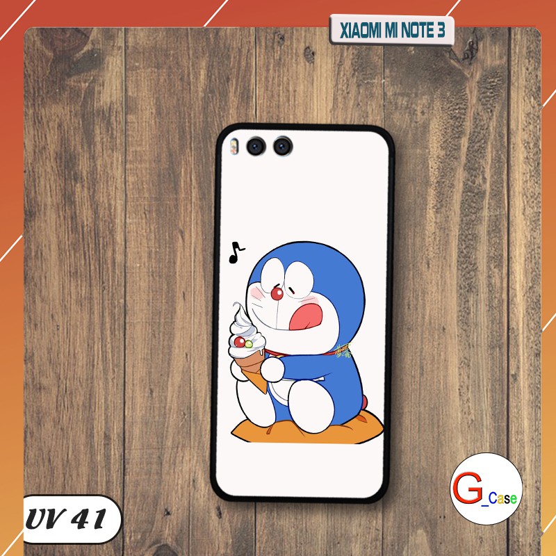 Ốp lưng nhám viền dẻo Xiaomi Mi Note 3 in hình