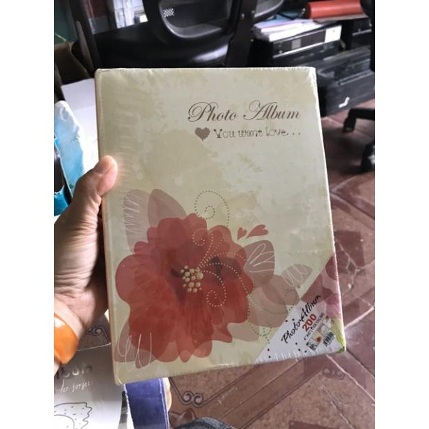 Album ảnh 10x15 Đựng Được 200 Tấm Ảnh 9x13 (Ép Plastic) Hoặc 200 Ảnh 10x15 (Ép Lụa).