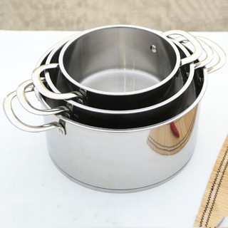 Bộ 3 nồi Inox Sunhouse SH890