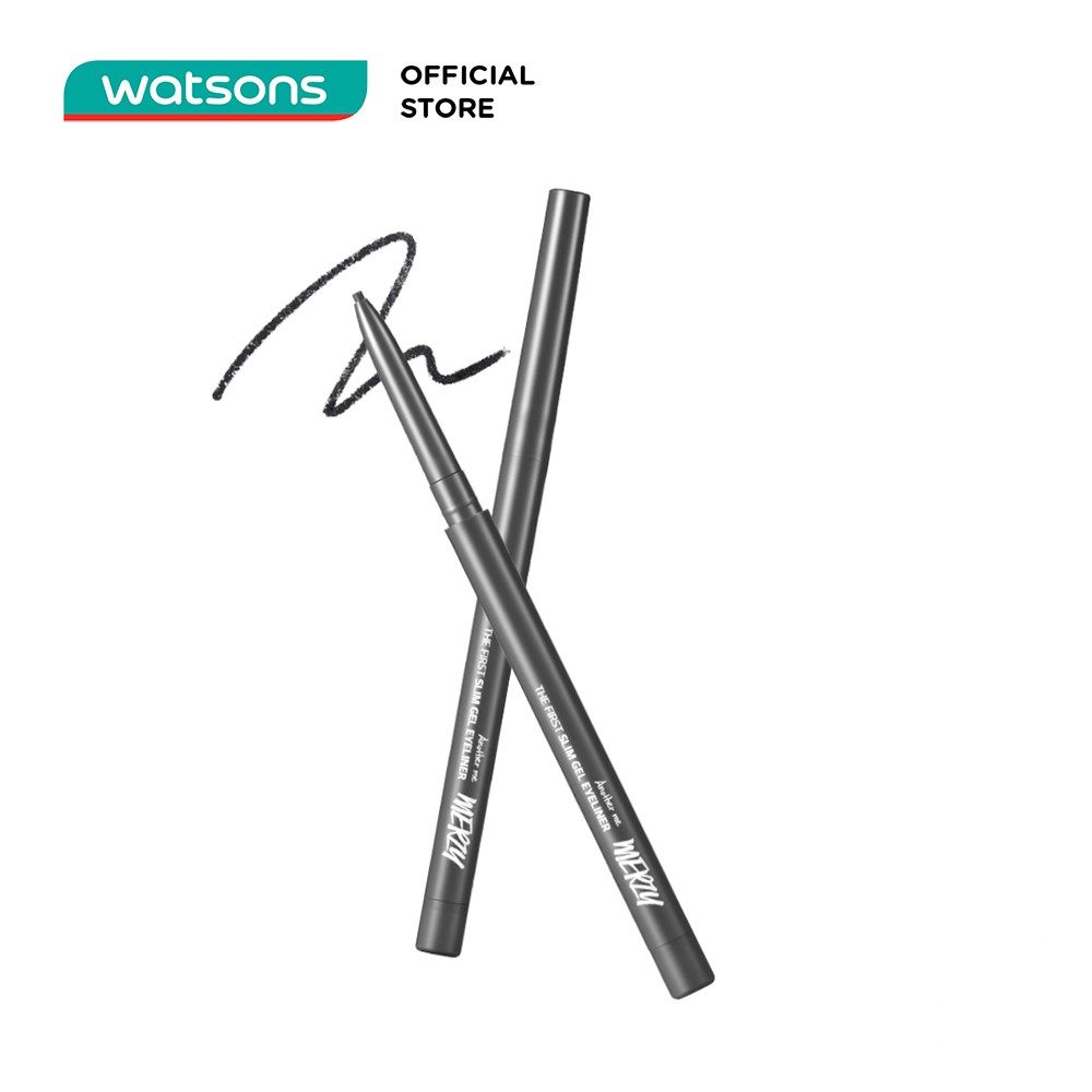 Chì Kẻ Mắt Siêu Mảnh Chống Trôi, Siêu bền, Siêu Lỳ Merzy The First Slim Gel Eyeliner 0.05g | BigBuy360 - bigbuy360.vn