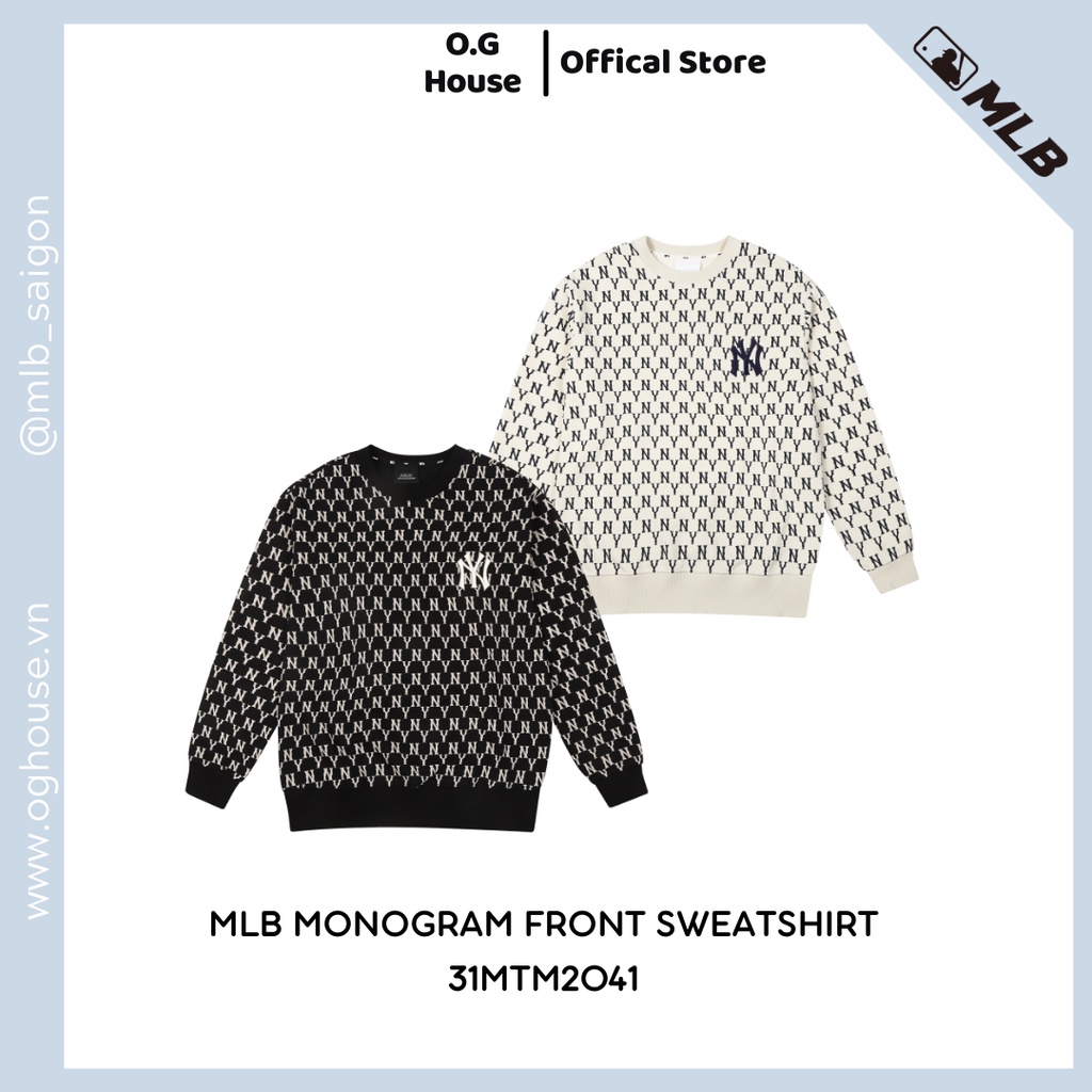 [Chính Hãng] Áo Sweater MLB Monogram