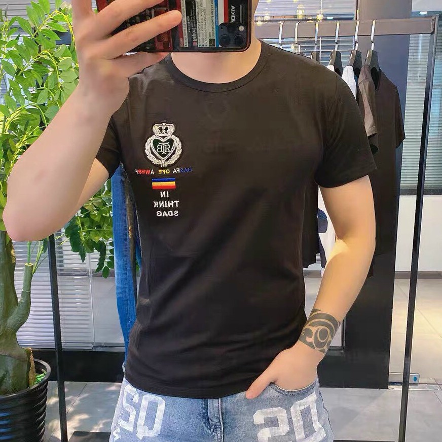 Áo thun nam cổ tròn Muradfashion, áo polo nam chất vải cotton cao cấp hot trend 2021 NT1031 | BigBuy360 - bigbuy360.vn