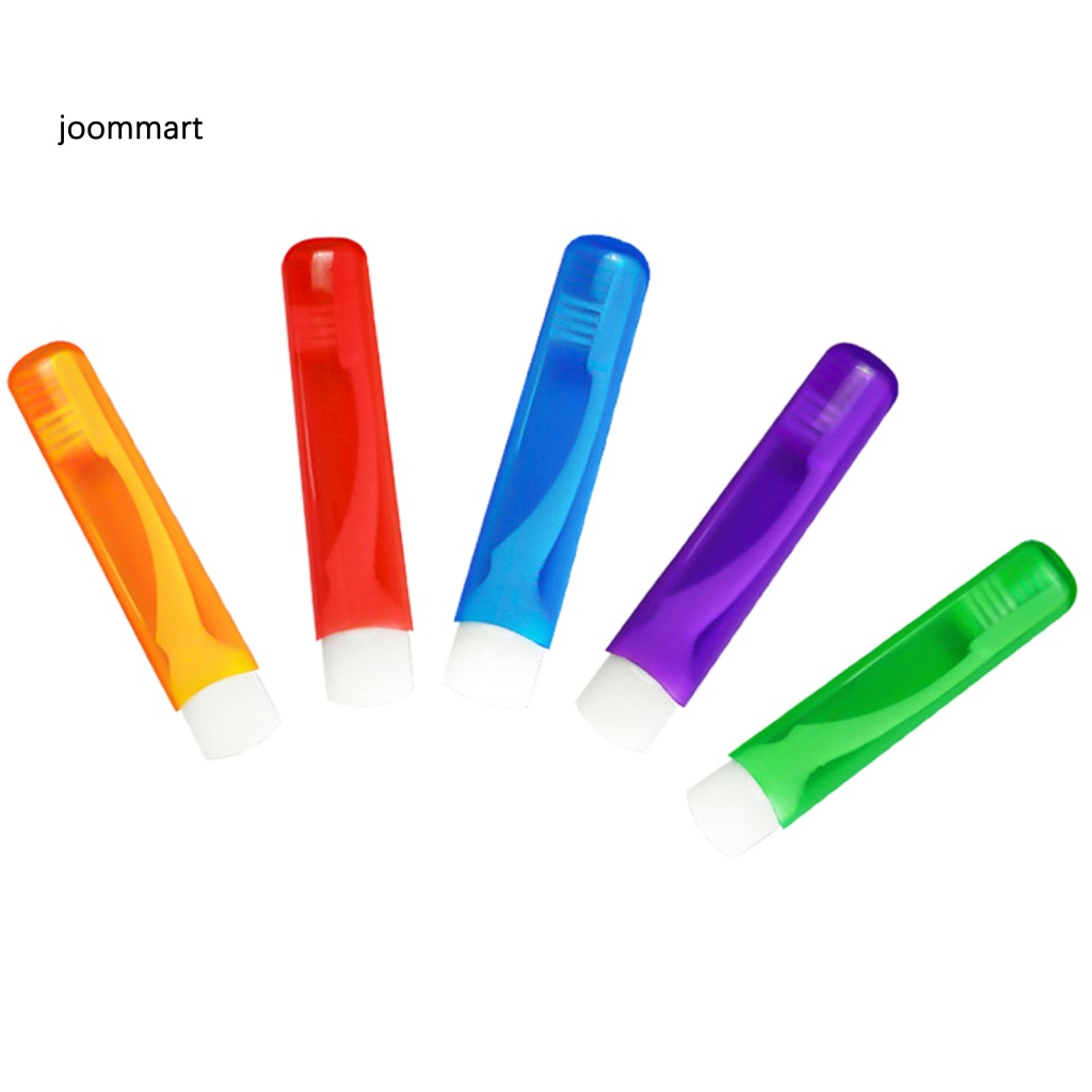 Bàn Chải Đánh Răng Mini Không Mùi Có Thể Gấp Lại Kèm Bàn Chải Ultra-Fine Cho Cắm Trại