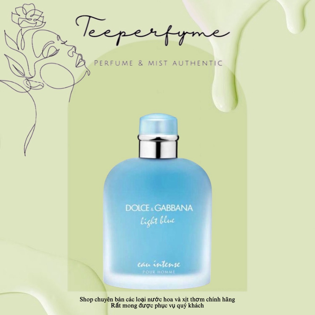 Teeperfume.depass Nước Hoa Dolce & Gabbana Light Blue Eau Intense Pour Homme