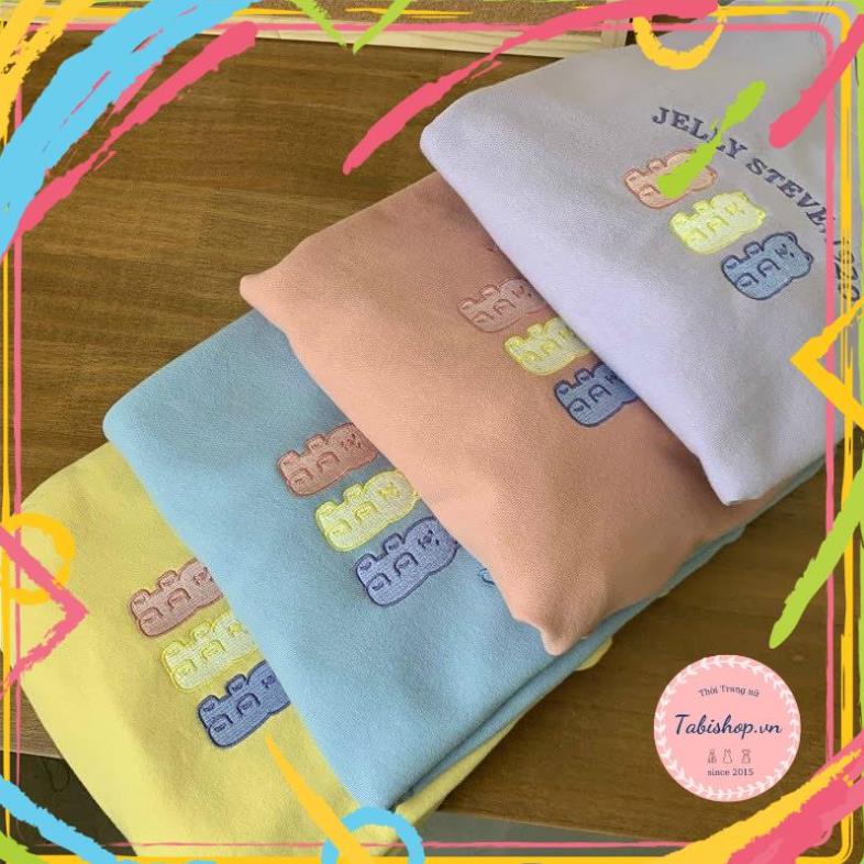 [BÃO SALE] Áo sweater nữ cổ tròn hình gấu Tabishop áo hoodie nỉ form rộng  phong cách ulzzang Hàn Qu