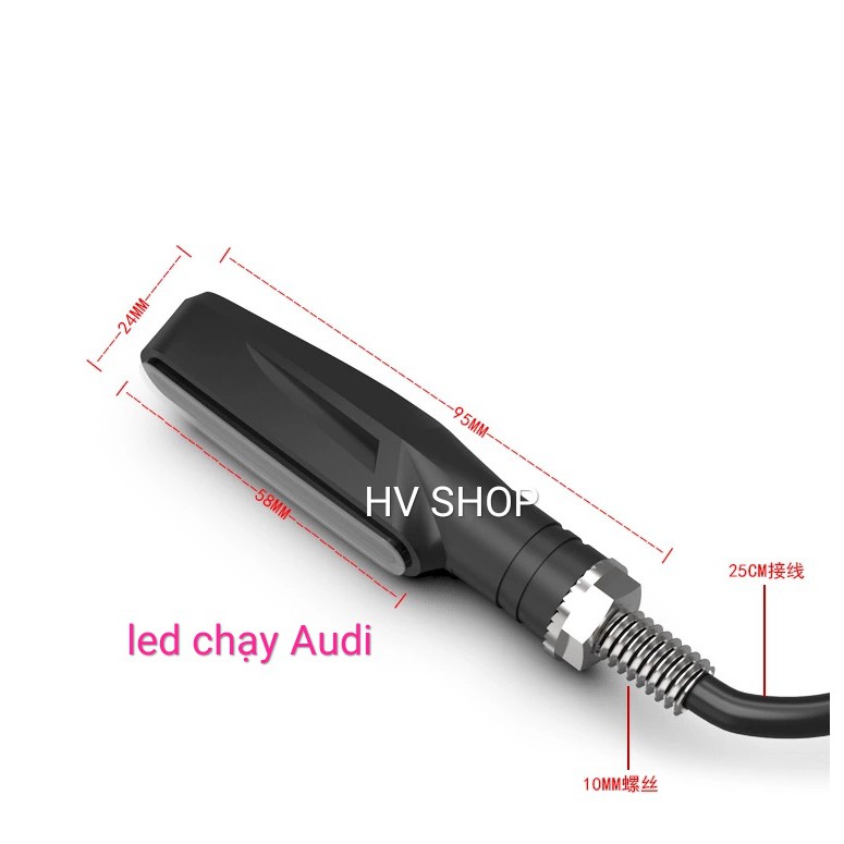 xinhan xe may Xi Nhan Led chạy Audi Moto Xe Máy HV shop ( giá 1 cặp )