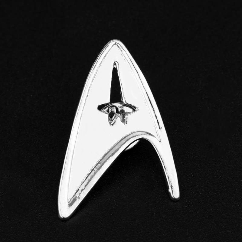 Ghim Cài Áo Kim Loại Hình Thuyền Trưởng Phim Star Trek Thế Hệ Đầu Tiên Thế Hệ Mới