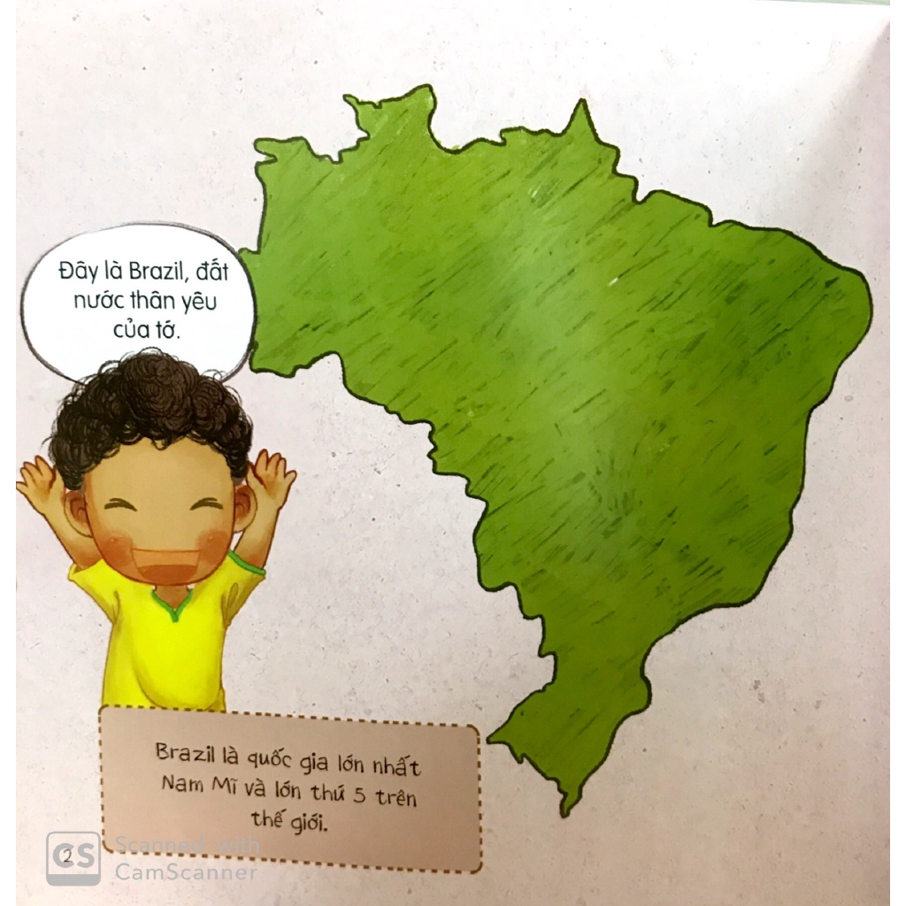 Sách - Vòng Quanh Thế Giới: Brazil (Tái Bản 2019)