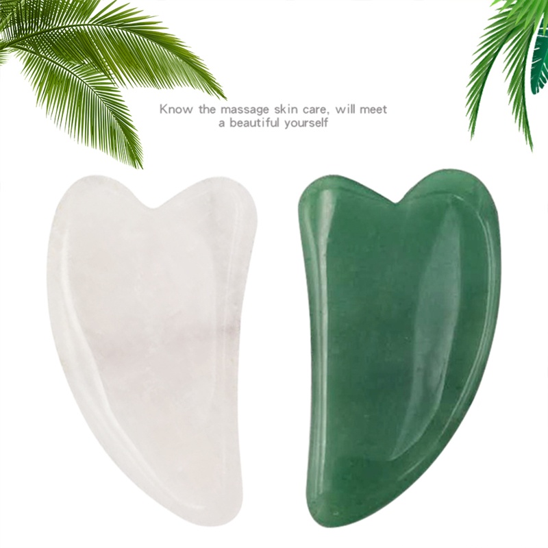 Youyo Dụng Cụ Mát Xa Mặt Và Cơ Thể Bằng Đá Ngọc Bích