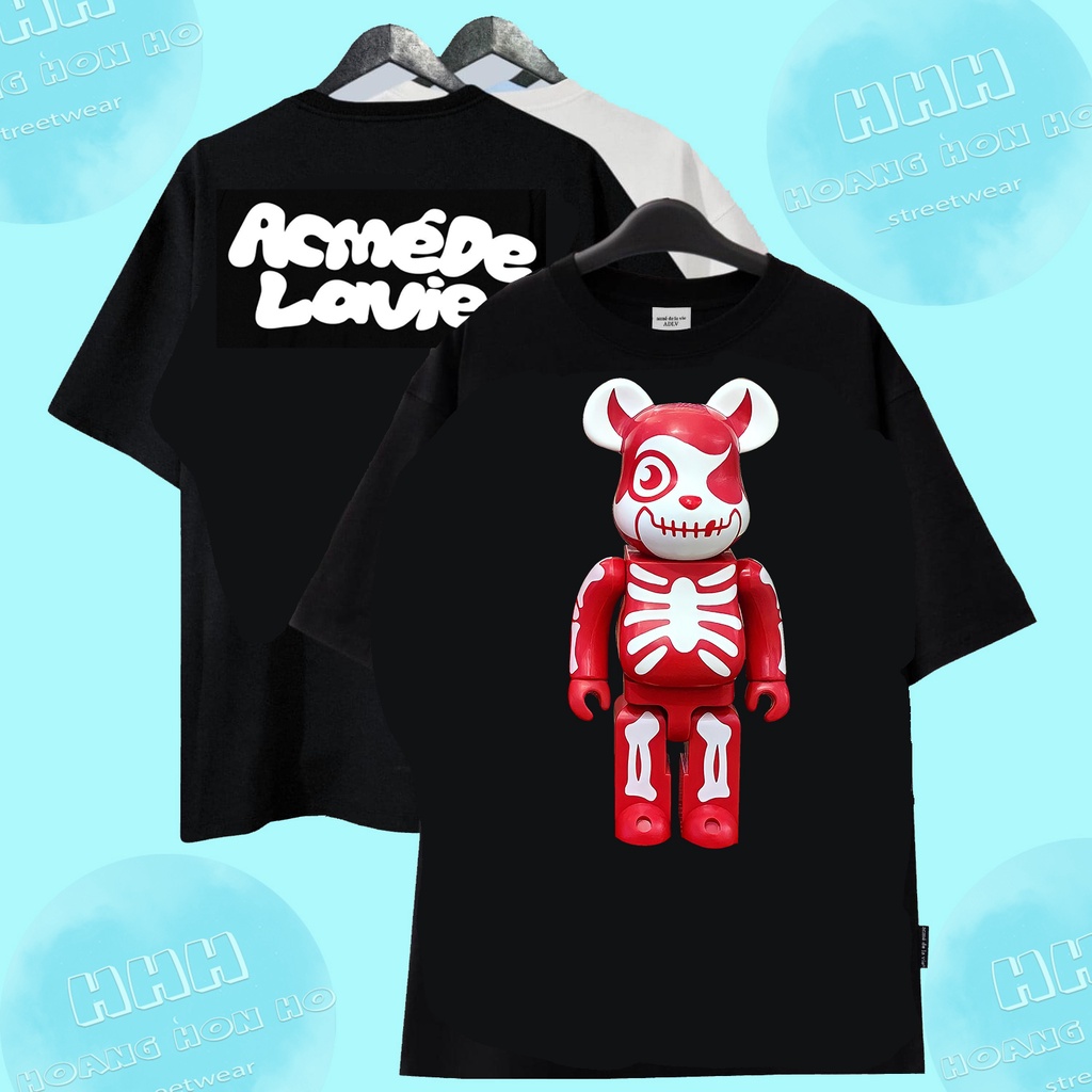 [Best Quality] Áo thun ADLV BEAR BRICK -Cotton 2c 100% -Full Tag Bọc - Streetwears SG