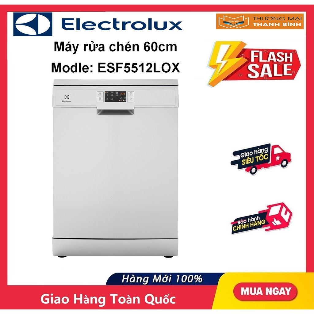 Máy rửa chén Electrolux ESF5512LOX 1950W