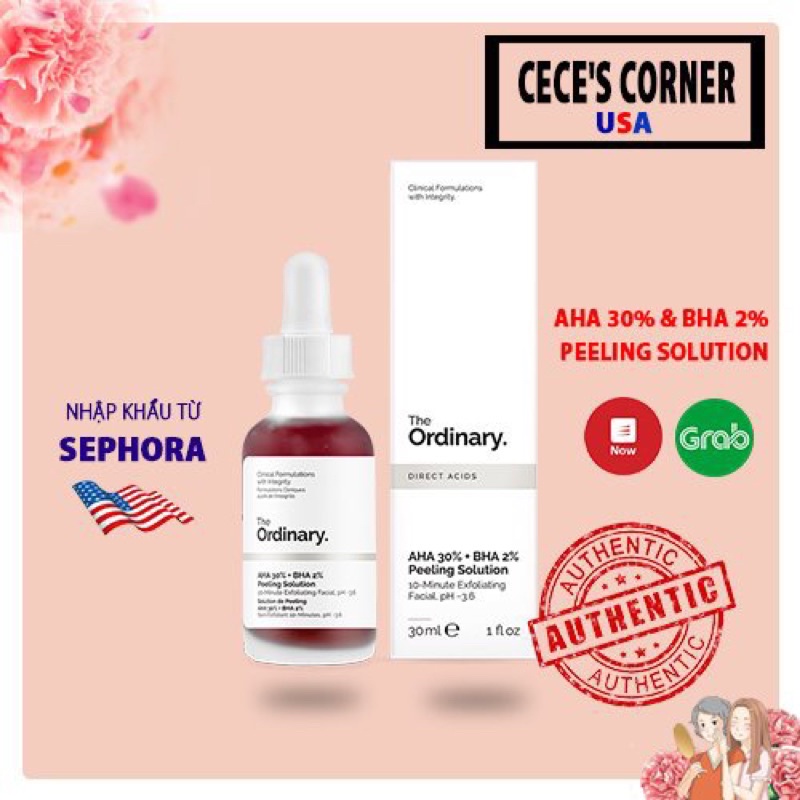 Tẩy da chết hoá học AHA + BHA của The Ordinary | BigBuy360 - bigbuy360.vn