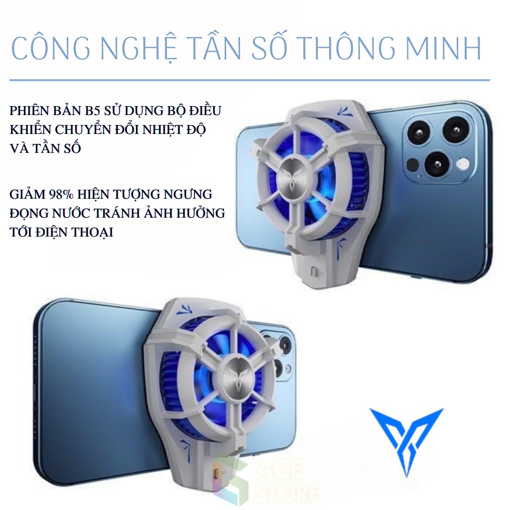 Quạt tản nhiệt kiêm sò lạnh 15W Flydigi B5 Fate Stay Night | Gace Store phân phối chính hãng