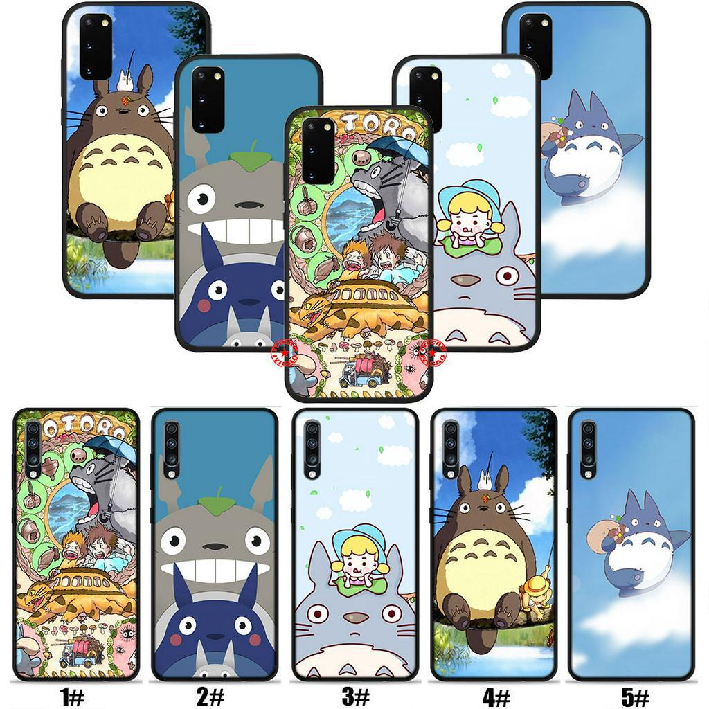 Ốp Điện Thoại Silicon Mềm Hình Totoro Chihiro XY96 Cho Samsung Galaxy Note 8 9 10 20 A5 A6 Plus Lite Ultra