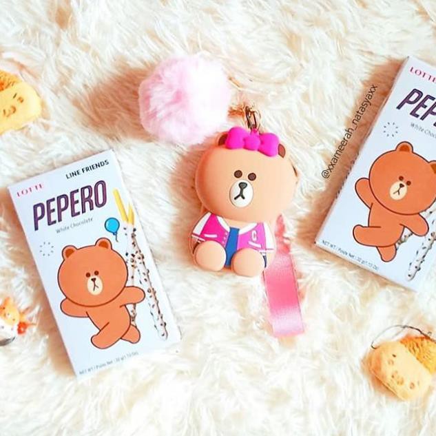 (7 vị) Bánh que Lotte Pepero hộp 47gr