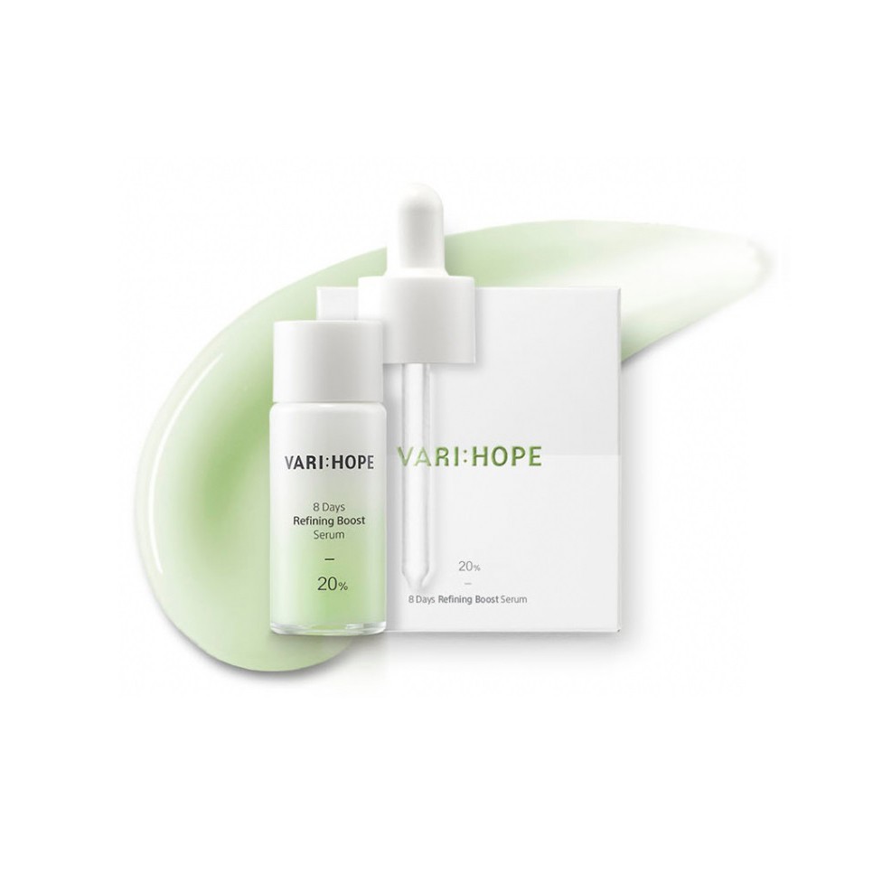 Tinh Chất Serum Dưỡng Da Căn Bóng Trong 8 Ngày Vari:hope Varihope 8 Days Refining Boost 15ml