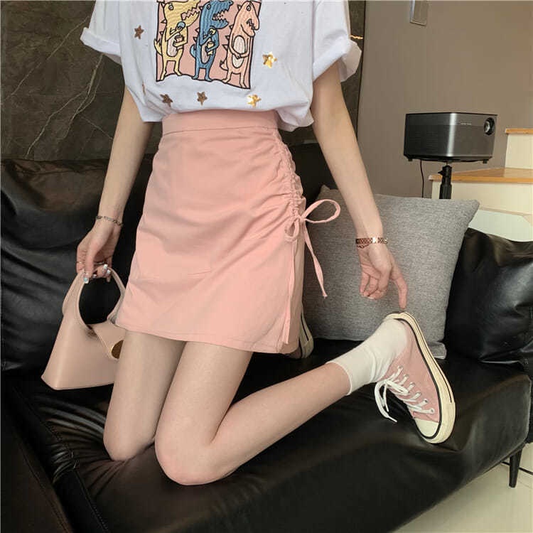 Chân Váy Ngắn Mỏng Lưng Cao Thời Trang Mùa Hè 2022 Dành Cho Nữ