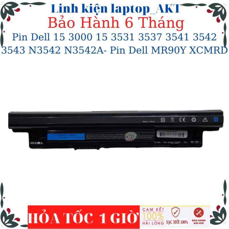 Pin laptop Dell Inspiron 15 3000 15 3531 3537 3541 3542 3543 N3542 N3542A- Pin Dell MR90Y XCMRD