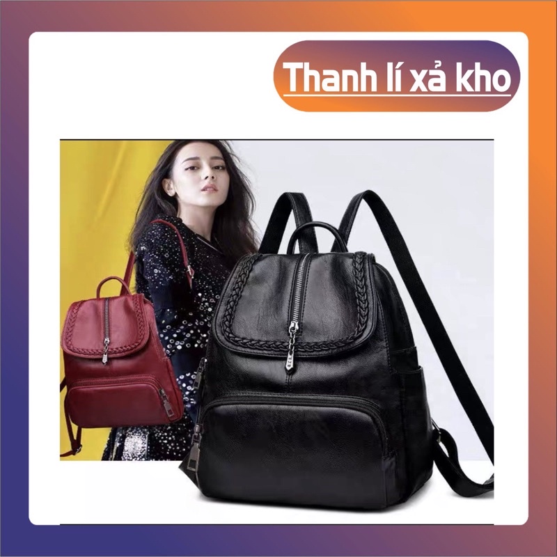 Balo Thời Trang,Balo Đi Học,Đi Chơi Nữ Da Mềm Hàng Quảng Châu Đẹp Siêu Cấp Siêu Hot