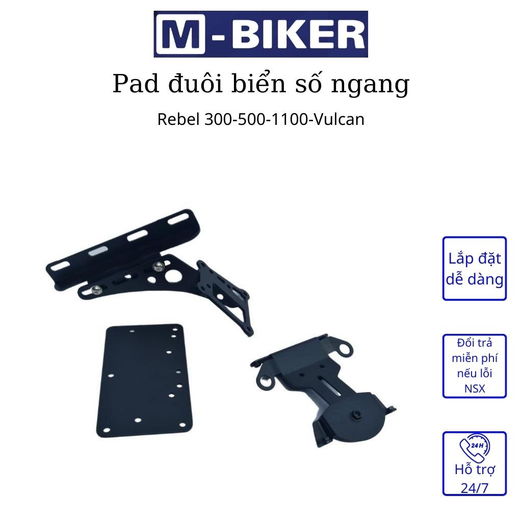 Đuôi biển số honda rebel 300-500-1100-Vulcan chỉnh 2 chiều. Khung gắn biển số honda rebel 300-500 chuyên dụng