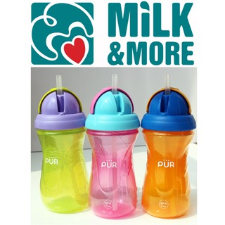 [HÀNG CHÍNH HÃNG] BÌNH NƯỚC ỐNG HÚT THỂ THAO PUR 250 ML