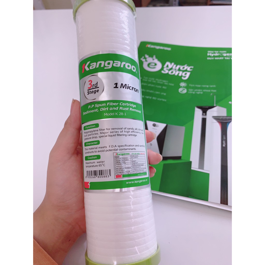 [CHÍNH HÃNG] Bộ lõi lọc thô 123 chính hãng Kangaroo | BigBuy360 - bigbuy360.vn