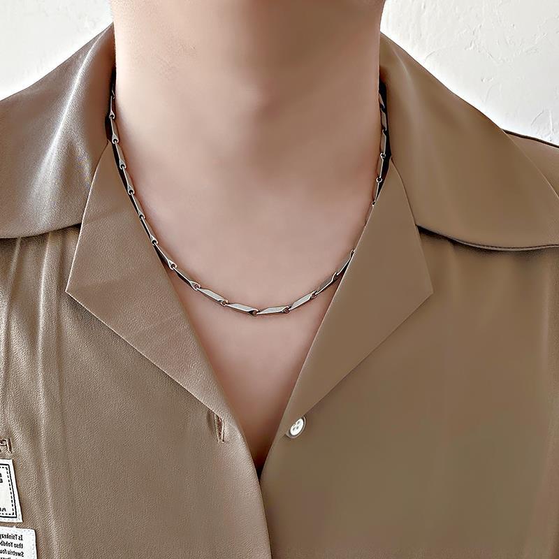 Dây chuyền nam inox hỏa tiễn 3mm trơn thép không gỉ