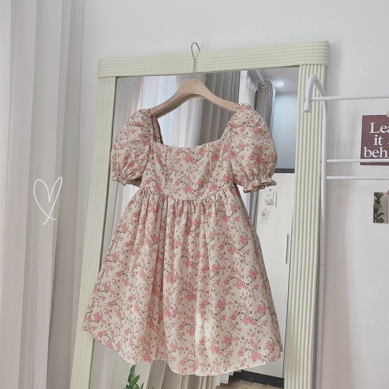 Đầm babydoll siêu bồng 3lop