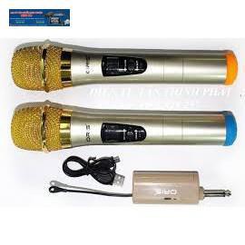 BỘ MICRO KARAOKE KHÔNG DÂY ORIS K2  2MICRO