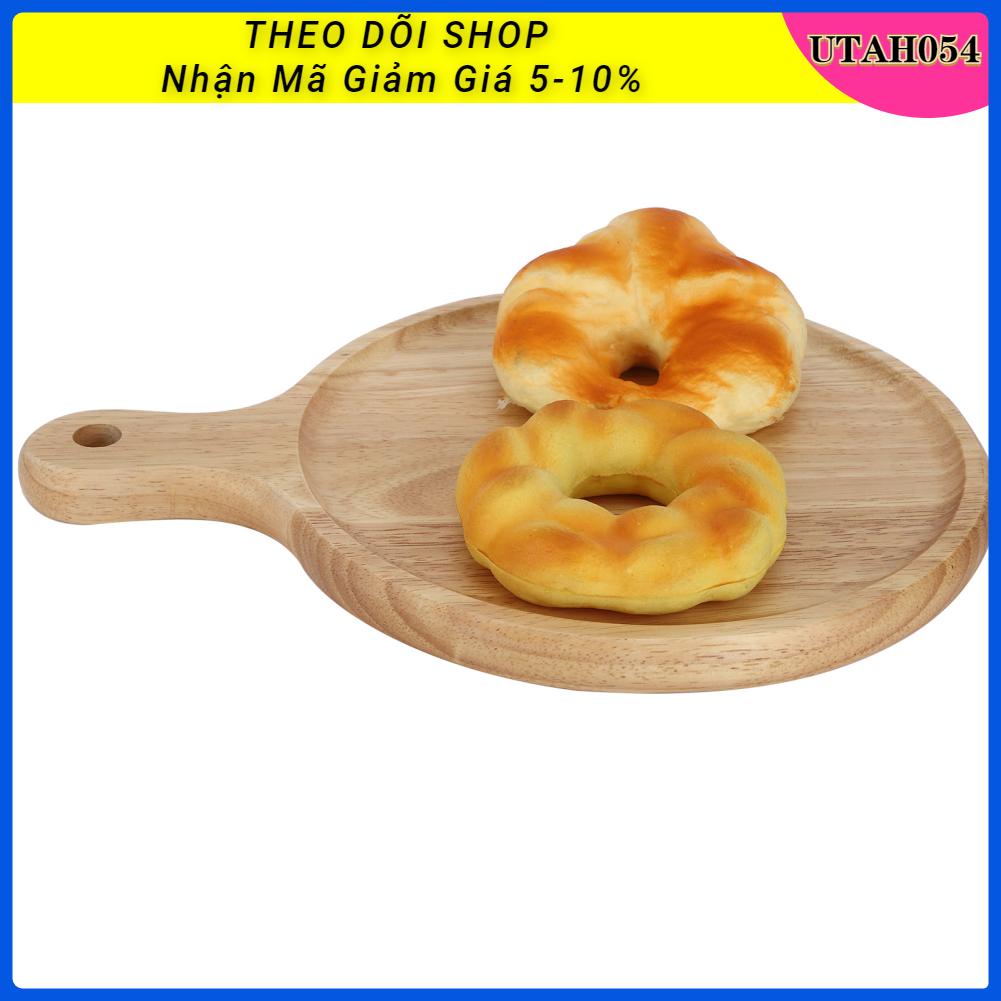 Utah054 Bàn làm bánh Pizza bằng gỗ Hộ gia đình Nướng Bánh mì Khay phục vụ cho Đồ dùng nhà hàng khách sạn