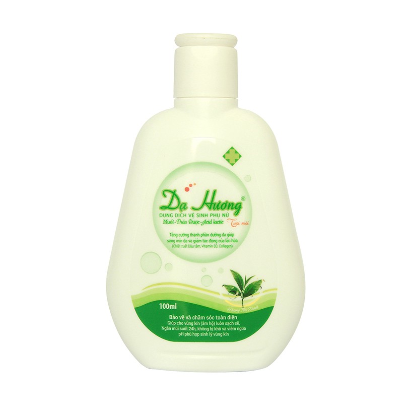 Dung dịch vệ sinh phụ nữ Dạ Hương trà xanh 100ml