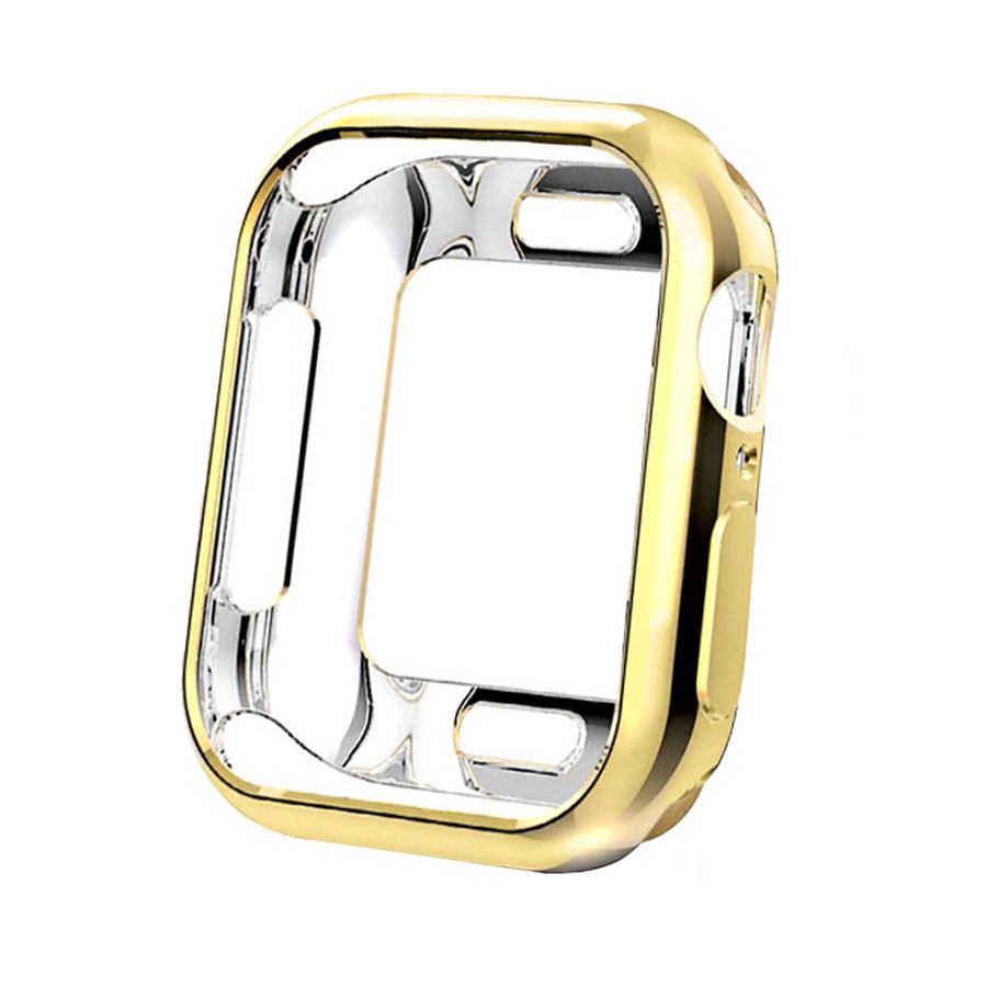 Ốp Nhựa Tpu Chống Nước Bảo Vệ Mặt Đồng Hồ Thông Minh Iwatch 38 40 42 44 mm 1/2/3/4