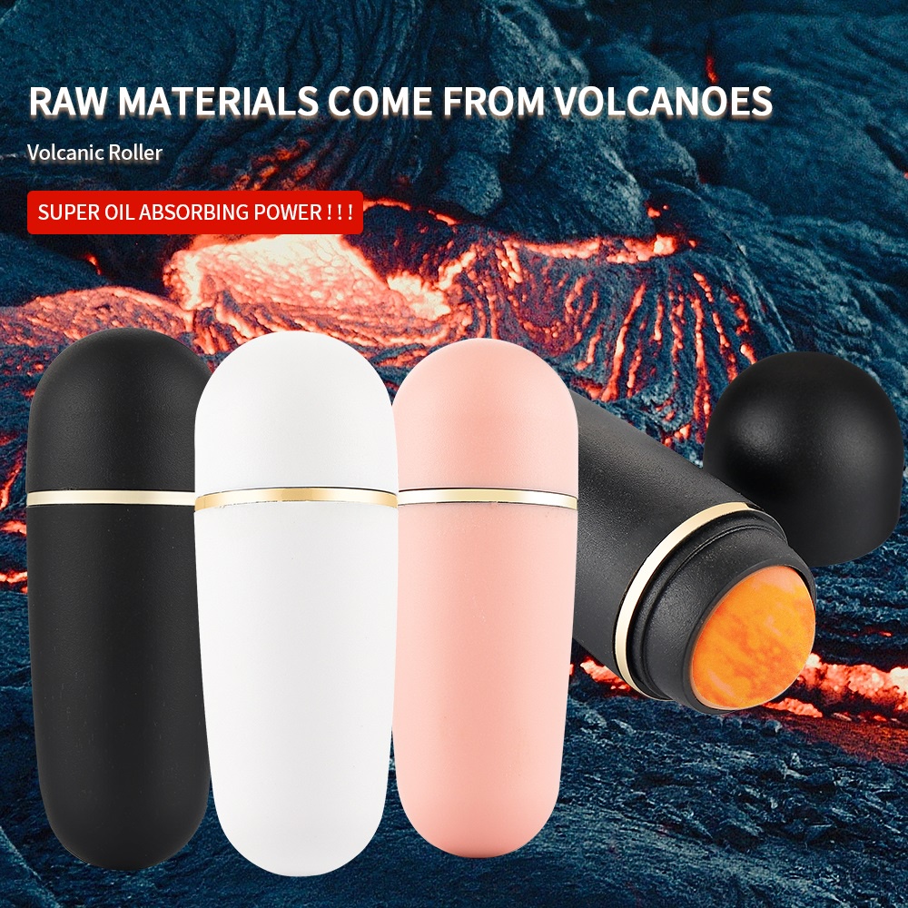 Foreverlily Thanh lăn foreverlily bằng đá núi lửa loại bỏ dầu thừa cho da mặt
