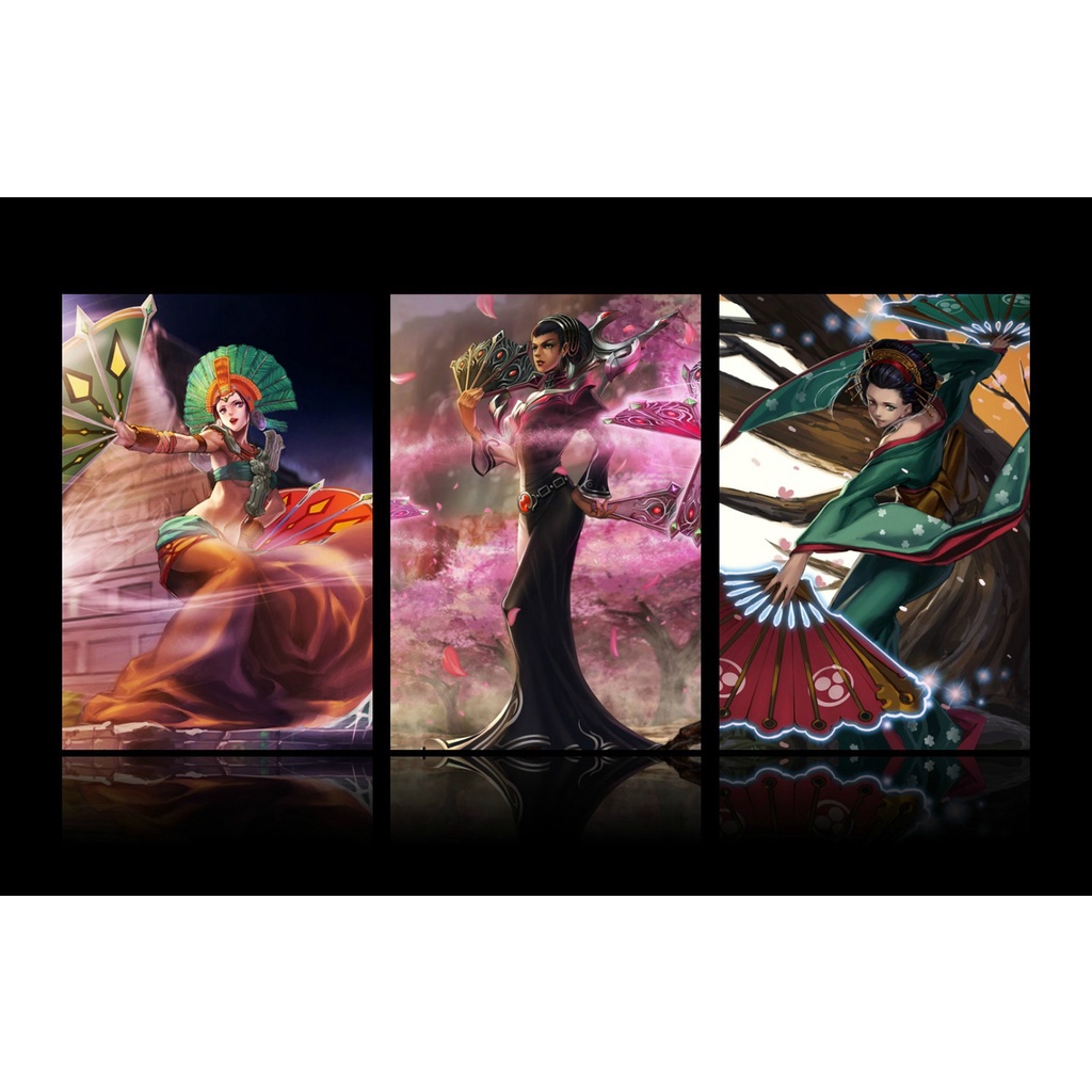 Poster A3, A4, A5 dán tường League of Legends, decal trang trí có keo KARMA - Mẫu 1, nhận in theo yêu cầu
