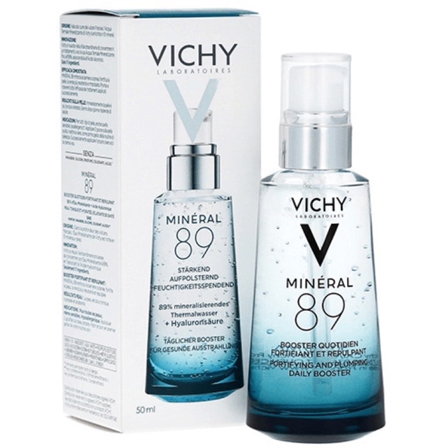 Serum Vichy Mineral 89 phục hồi, cấp nước cho da, 50ml