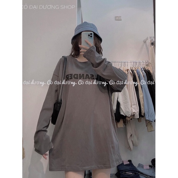áo phông jil sander dài tay