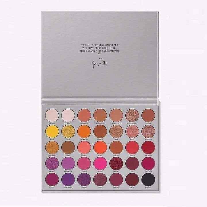 Bảng Màu Mắt Morphe Jaclyn Hill XiuXiu 35 Màu Nội Địa, Bám Màu Cực Chuẩn