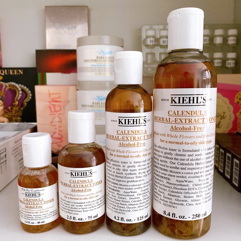 Toner Hoa Cúc KIEHL'S Calendula Herbal Extract Alcohol Free Giảm Mụn