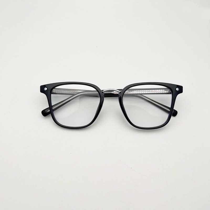 Kính giả cận, Gọng kính cận cao cấp 2139 lõi thép dáng vuông nam nữ Jolie eyewear