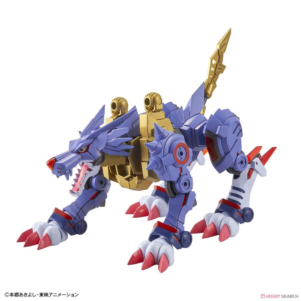 Mô Hình Lắp Ráp Figure-rise Standard Metal Garurumon (Amplified) Digimon