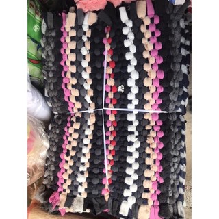 thảm chân handmake đan thấm hút combo 3 miếng