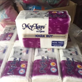 Khăn Giấy Rút Mỹ Lan 1 Cục Lẻ