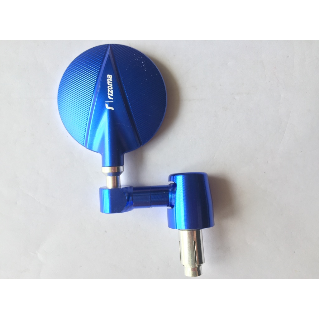 Gương Chiếu Hậu Xe Máy Gắn Gù tròn Gương Rizoma loại 1 Full Nhôm CNC - 1 Cái Gắn Được Trái Phải - phukientuhien