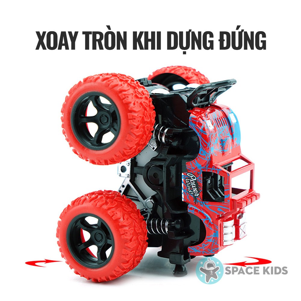 Đồ chơi cho bé Xe ô tô địa hình quán tính loại bánh to chạy đà Buggy, xe trớn địa hình Space Kids toys