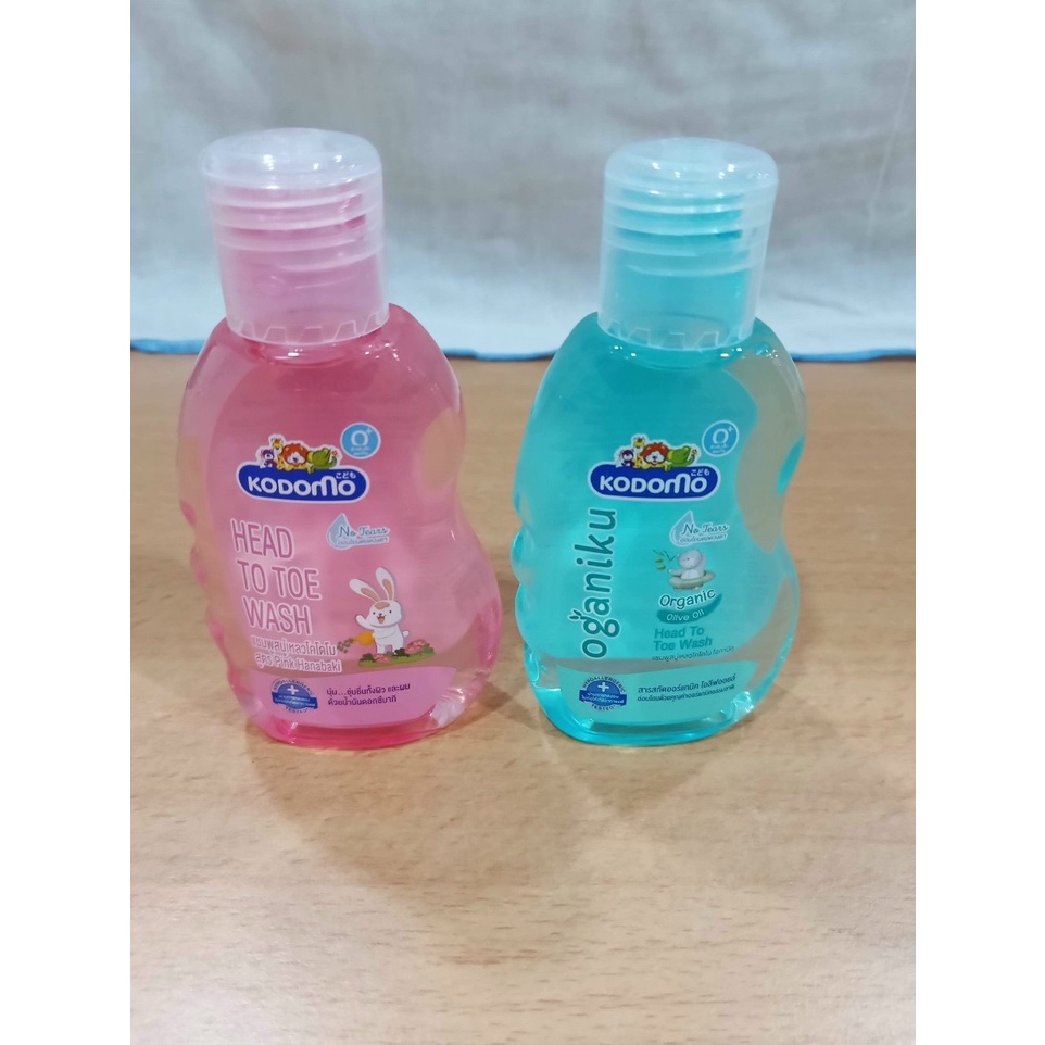 Dầu tắm gội cho bé Kodomo Head To Toe - 200ml,400ml - Thương hiệu Thái Lan