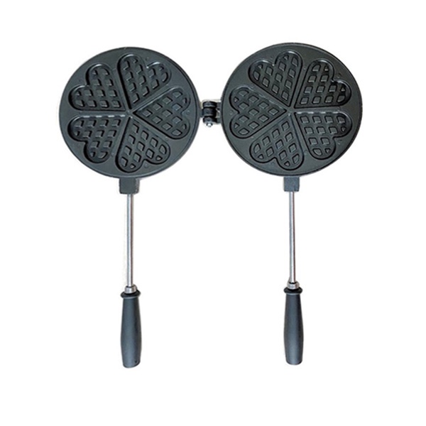 Khuôn Làm Bánh Kẹp Tàn Ong Chống Dính Loại 1 Bánh Nướng Waffle Ăn Kem Thơm Ngon