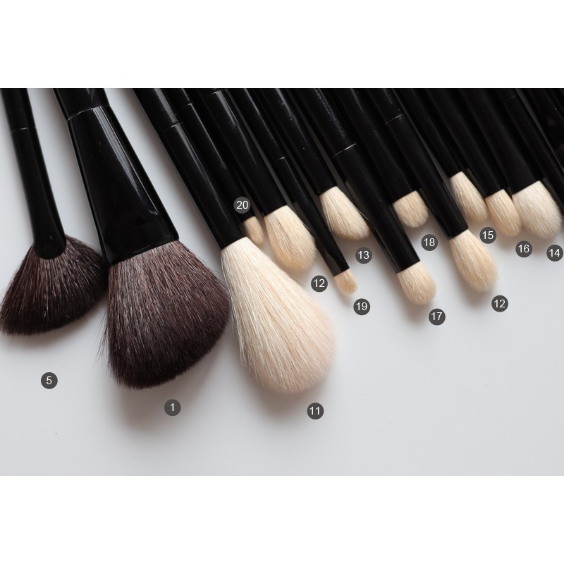 [Hàng mới về] Cọ Trang Điểm OVW Dlh16 Lông Dê Mềm Mại Tự Nhiên Không Nhuộm