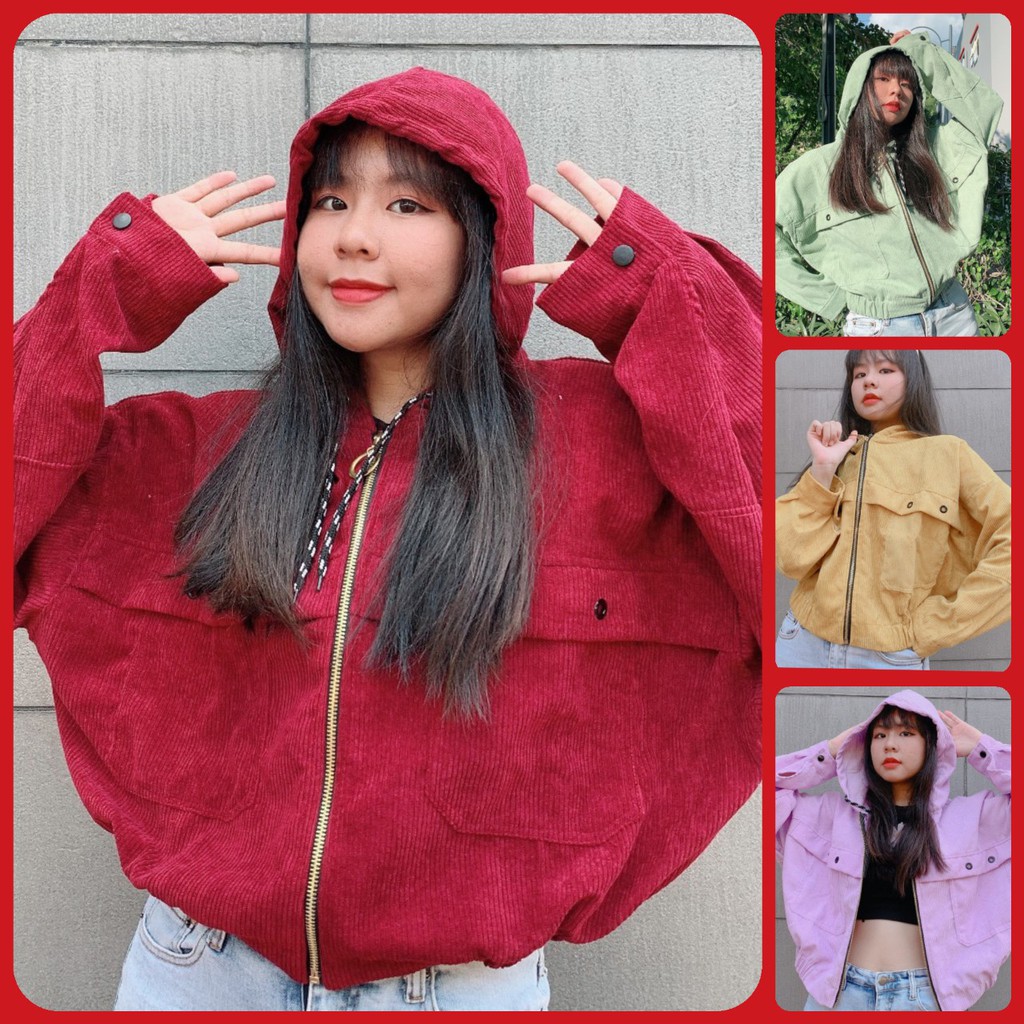 ÁO KHOÁC KAKI NHUNG CÁNH DƠI