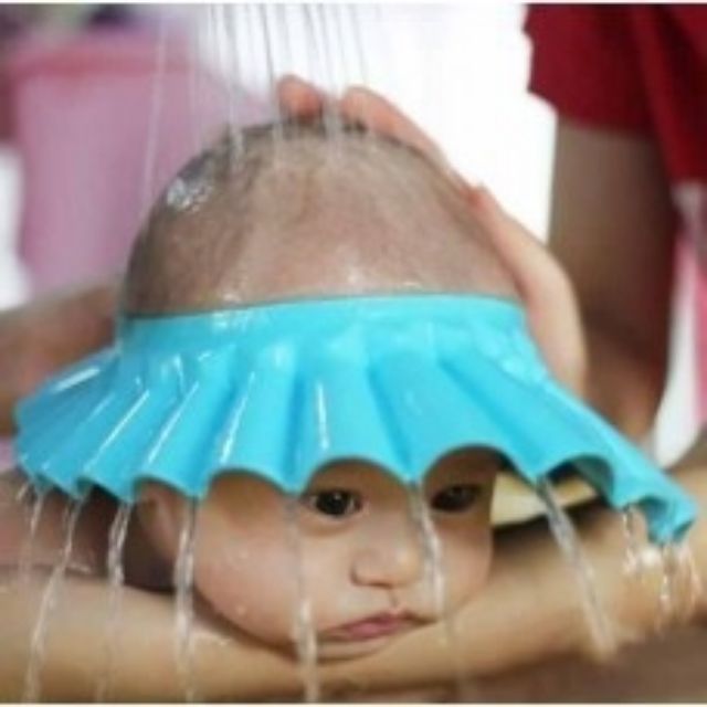 Mũ tắm gội cho bé