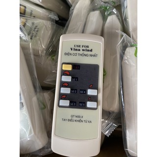 [Mã ELHA22 giảm 5% đơn 300K] Điều khiển quạt trần điện cơ thống nhất - Vinawind. Remote QT1400-X